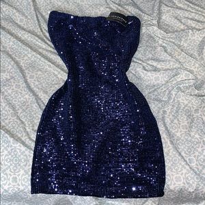 Tube Top Fitted Dress